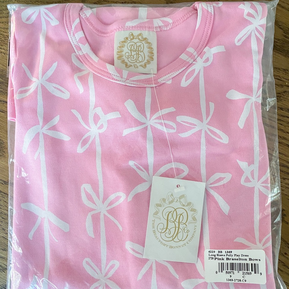 The Beaufort Bonnet Co. Size 9 NIB Long Sleeve Polly Play Dress